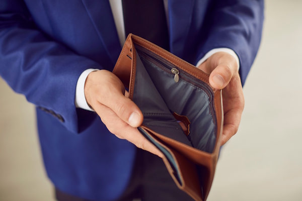 An empty wallet