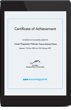 Secure certification screenshot